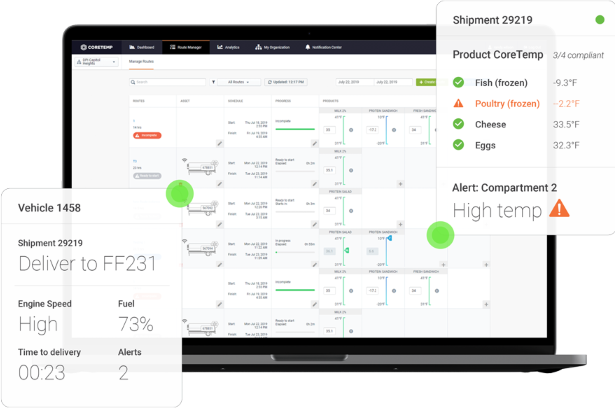 route data with CoreHub Xtreme