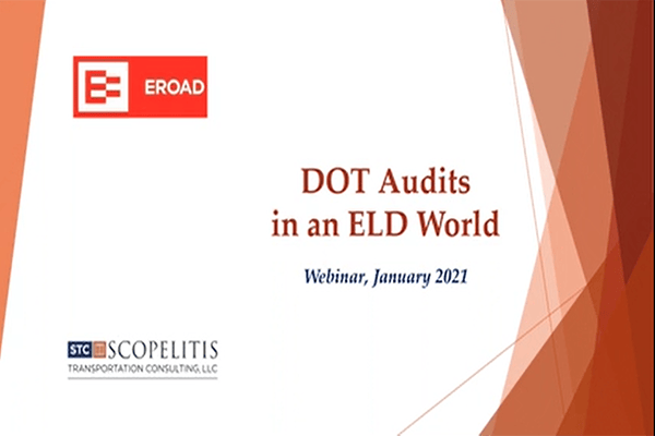DOT Audits in an ELD world graphic