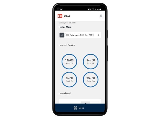 EROAD Assist mobile app