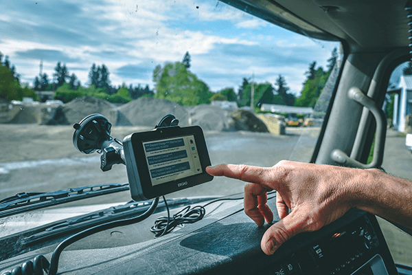 ELD in a windshield