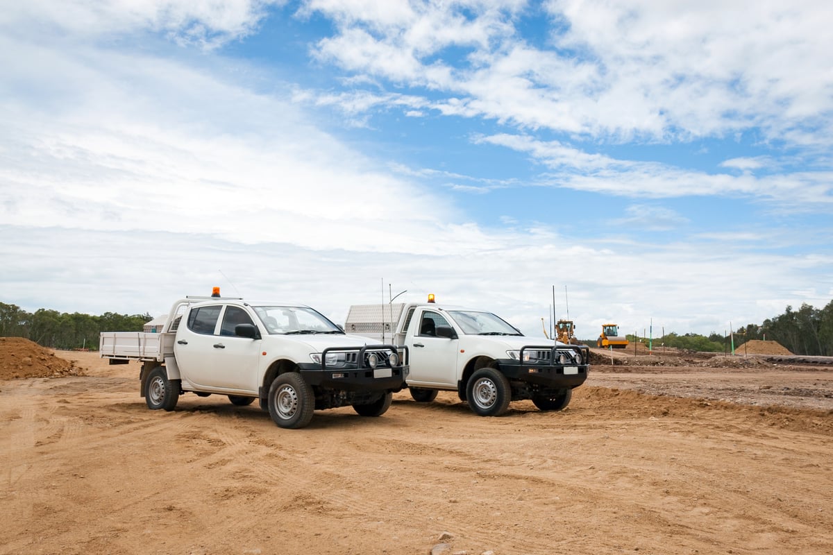 Mixed fleet on a remote site