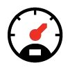 Speedometer icon