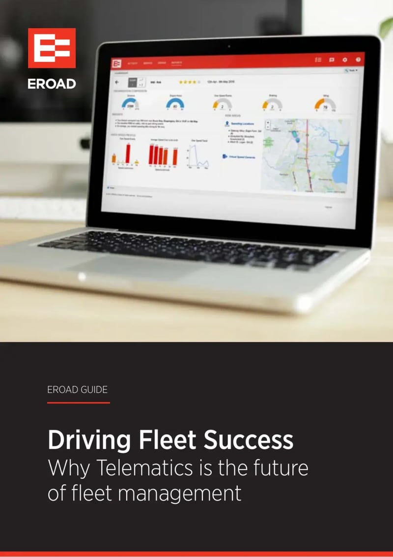 Cover of Driving fleet success: why telematics is the future of fleet management