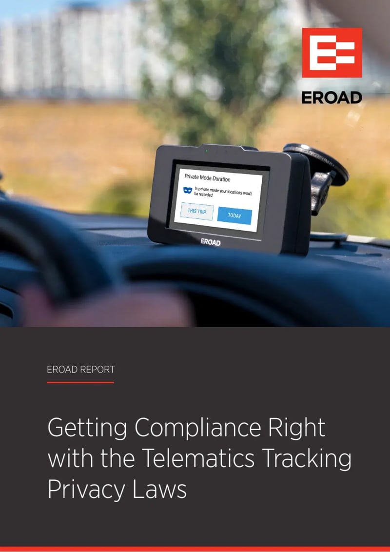 Cover of Getting compliance right with the telematics tracking privacy laws
