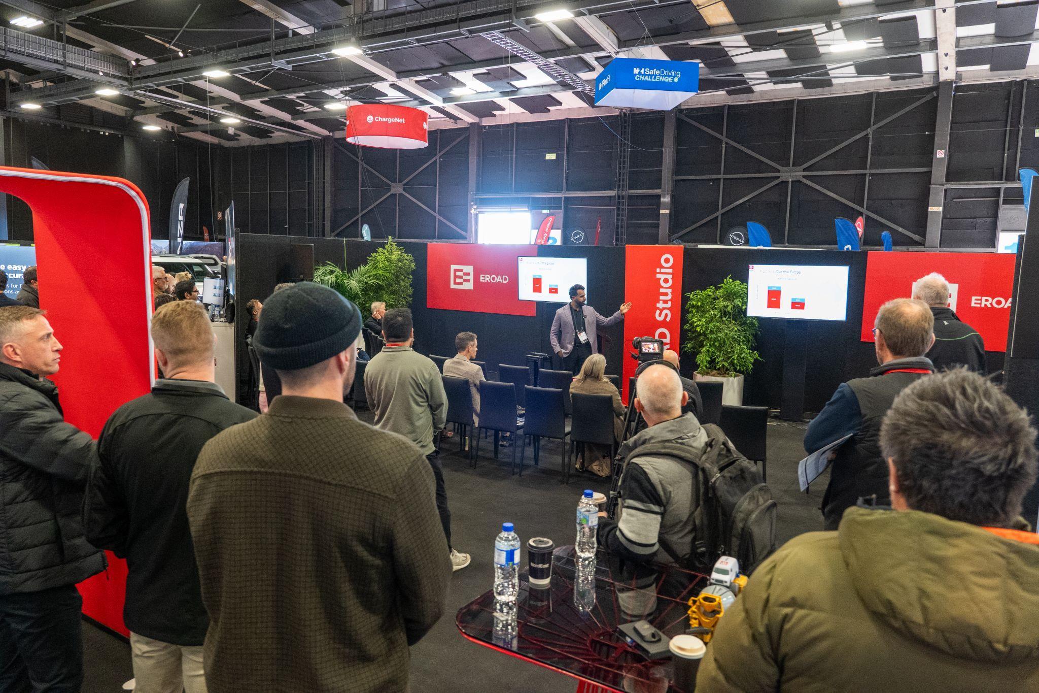 EROAD presented fleet management solutions at Fleet Days event