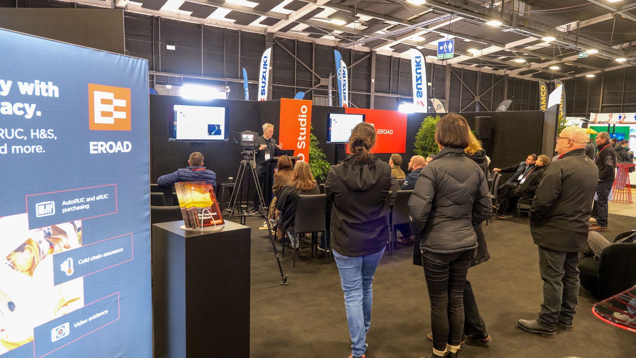 EROAD presented fleet management solutions at Fleet Days event