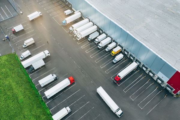 EROAD fleet management solution installed in a North American long-haul truck EROAD fleet management solution installed in a North American long-haul truck
