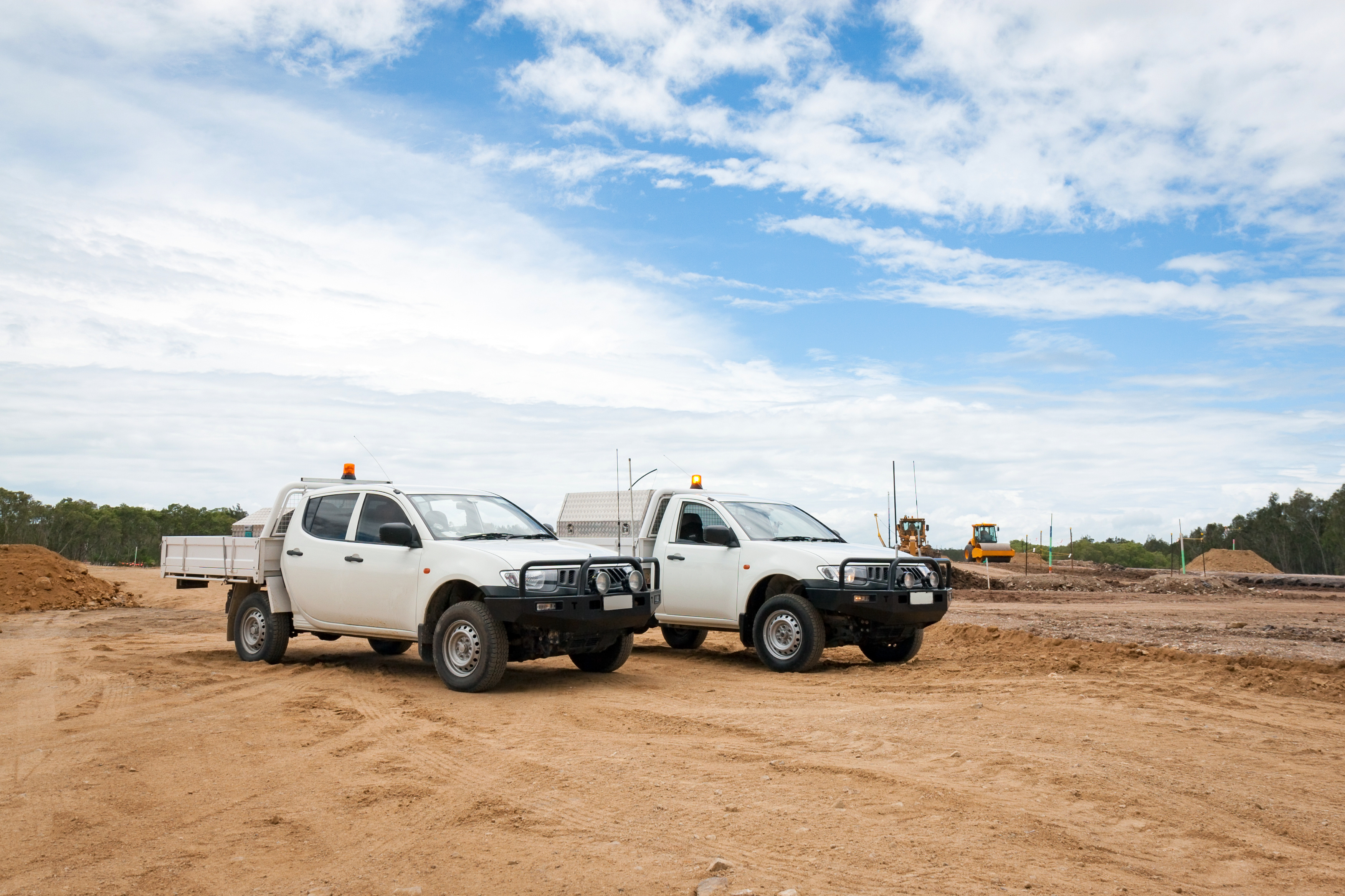 Mixed fleet on a remote site