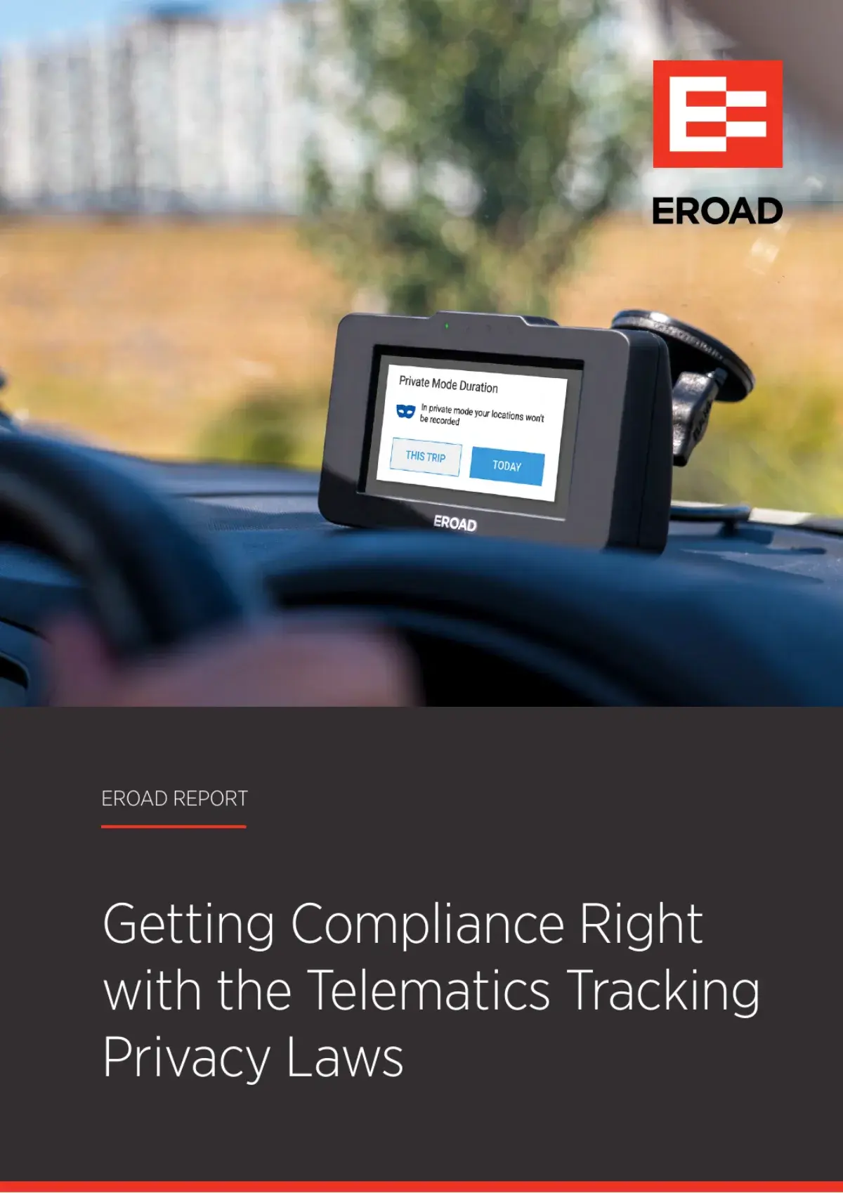 Cover of Getting compliance right with the telematics tracking privacy laws