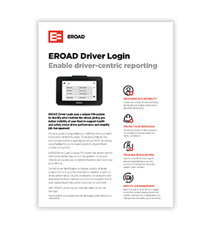 Driver Login product sheet cover
