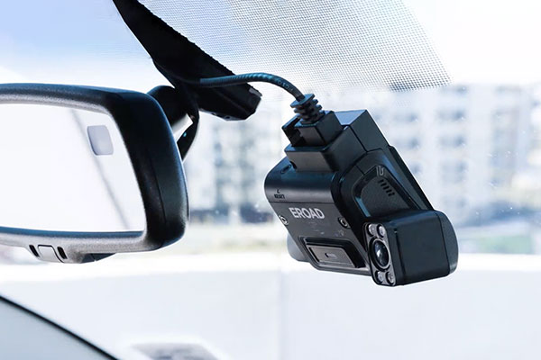 Clarity dashcam in a light vehicle