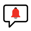 Alert bell icon