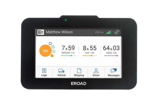 EROAD ELD commercially available
