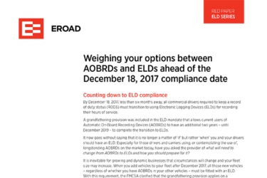 Weighing your options between AOBRDs and ELDs