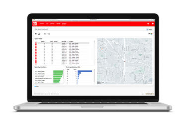 EROAD Over Speed Dashboard
