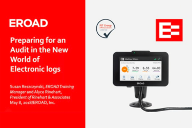 Preparing for an Audit in the New World of Electronic Logs