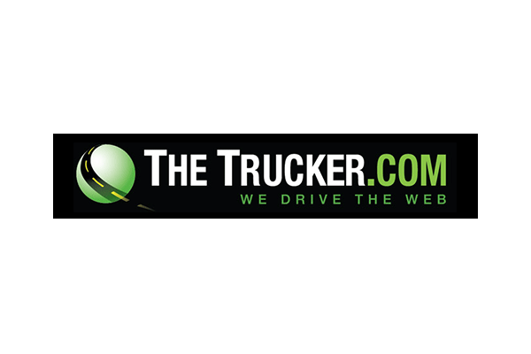 TheTrucker.com logo - we drive the web