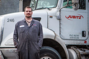 Jubitz Corporation driver and truck