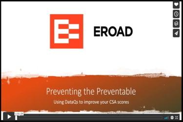 Preventing the Preventable: Using DataQs to Improve your CSA Scores