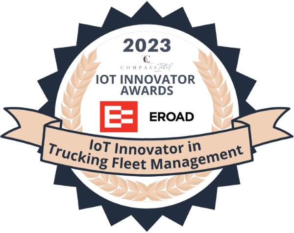 EROAD Recognized as IoT Innovator in Trucking Fleet Management
